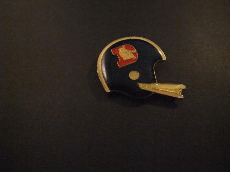 Denver Broncos American footballteam helm met logo
